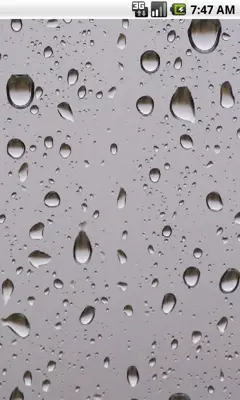 Screen Water Drops android App screenshot 1